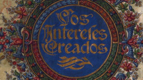 Presentación facísimil de la edición modernistas de "Los intereses creados"
