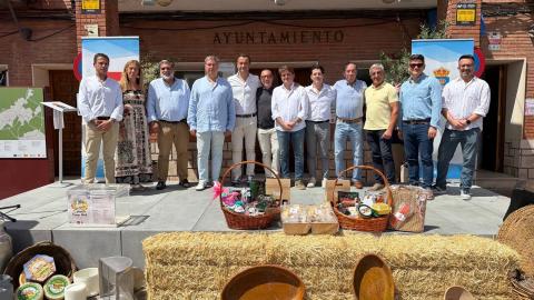 José Antonio Sánchez en la feria Cómete Campo Real