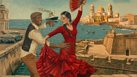 cartel de DE CUBA A CÁDIZ