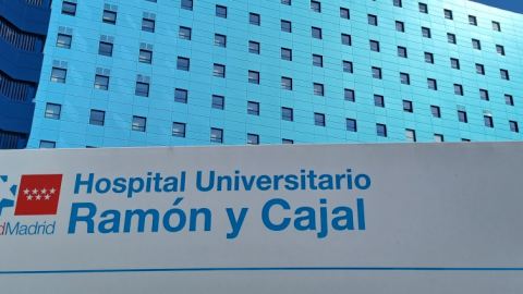 Imagen de fachada del Hospital Universitario Ramón y Cajal