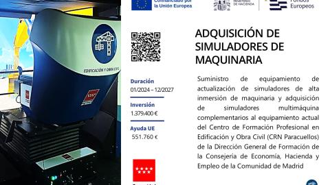 Adquisición de simuladores de maquinaria de obra pública