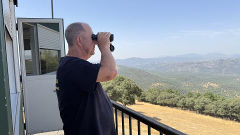 INFOMA La Comunidad de Madrid vigila sus montes las 24 horas del día para detectar de manera anticipada incendios forestales durante la época de peligro alto