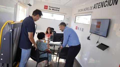 Una Oficina Móvil atención al ciudadano