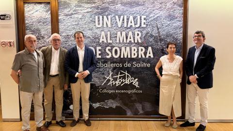 La Comunidad de Madrid explora el diálogo entre literatura y artes plásticas con una exposición dedicada a los hermanos Antón y Luis Mateo Díez Exposición Un viaje al Mar de Sombra. Caballeros de salitre