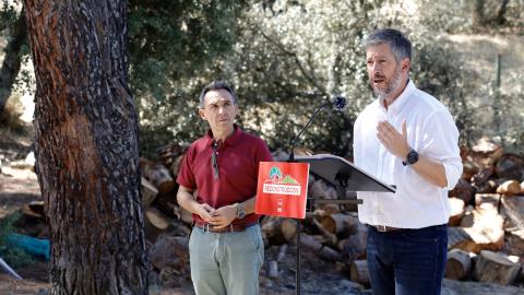 El consejero Miguel Ángel García en Valdemaqueda