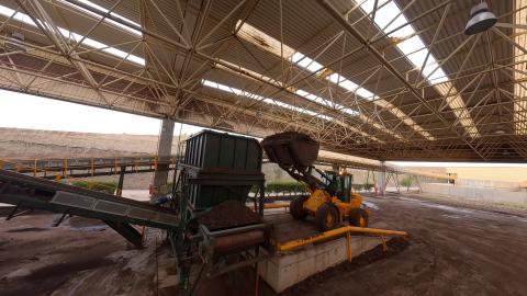 planta de lodos de Loeches