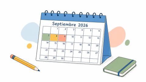 Ilustración de calendario