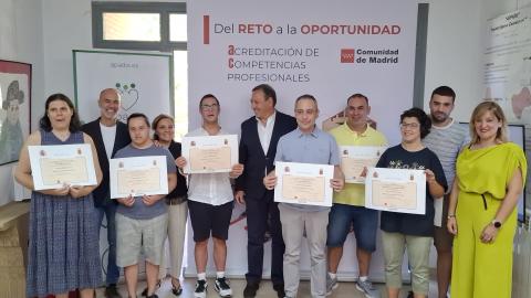 Acto Comunidad de Madrid con Aspadis