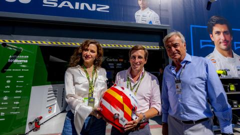 Díaz Ayuso en el Gran Premio de la Fórmula 1