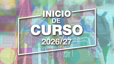 Cartela sobre el Inicio Curso 2026/27