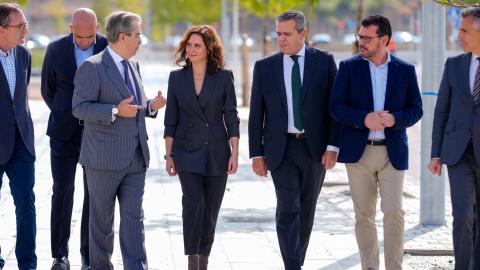 Díaz Ayuso en Valdecarros, uno de los mayores desarrollos urbanísticos de Europa