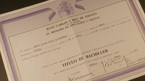 Título de Bachillerato