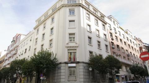 Fachada del Centro de Salud Mental de Retiro (Madrid)