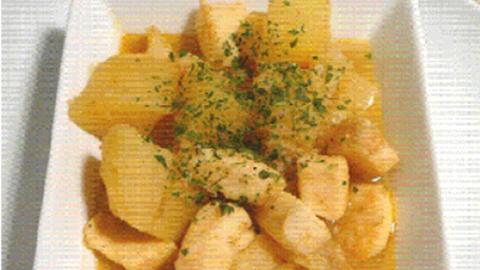 patatas guisadas con bacalao
