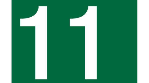 Logo Línea 11 de Metro
