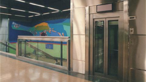 Mural estación Francos Rodríguez Mural estación Francos Rodríguez