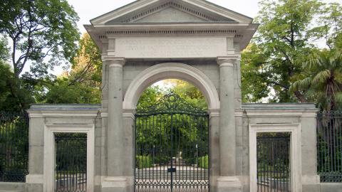 Puerta Jardín Botánico. Madrid   