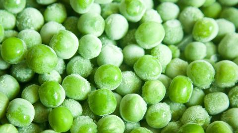 guisantes congelados