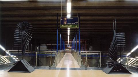 Esculturas estación Valdebernardo