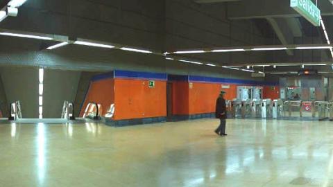 Vestíbulo estación San Cipriano