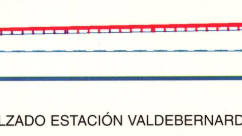 Alzado estación Valdebernardo