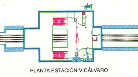 Planta estación Vicálvaro
