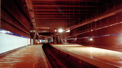 Andenes estación Puerta de Arganda