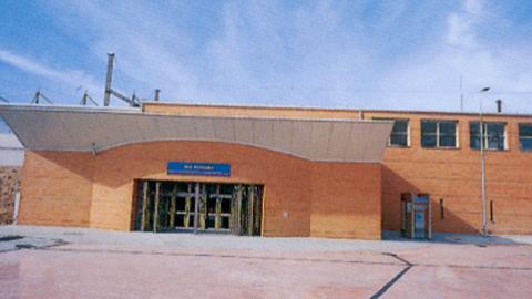 Acceso estación Rivas-Vaciamadrid