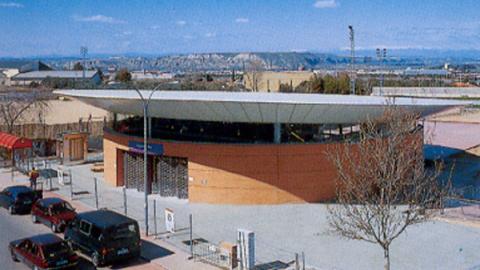 Acceso estación Arganda del Rey