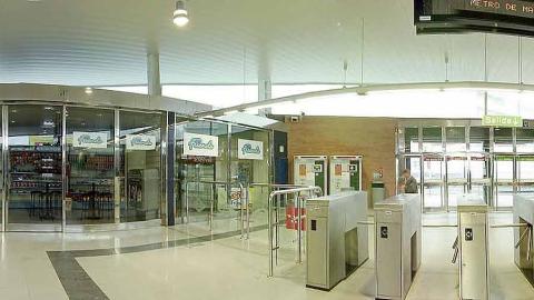 Vestíbulo estación Arganda del Rey