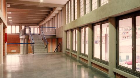 Interior de la estación