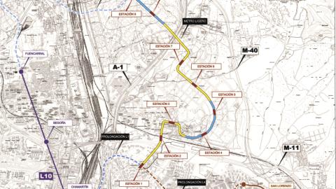 Trazado y ejecución del túnel