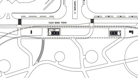 Planta estación María Tudor