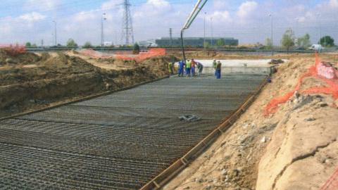 Estructura E-5A. Hormigonado de losa superior