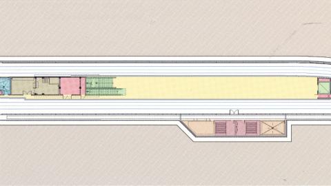 Planta. Estación Avenida de Europa