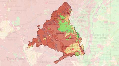 Visor de mapas de Protección Civil