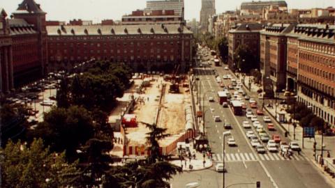 Fase ejecución estación Moncloa