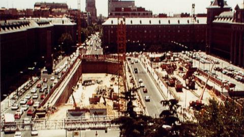 Fase ejecución estación Moncloa