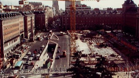 Fase ejecución estación Moncloa