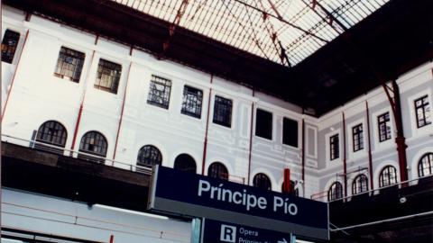 Integración de la estación en el antiguo edificio