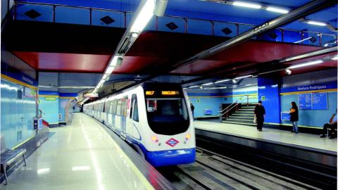 Estación de Ventura Rodríguez después de las obras Estación de Ventura Rodríguez después de la renovación