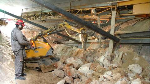 Fase 4. Excavación y demolición de túnel Fase 4, excavación y demolición del túnel
