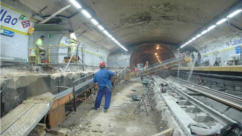 Fase 6. Finalización de obra civil y hormigonado de vía Fase 6, finalización de obra civil y hormigonado de vía