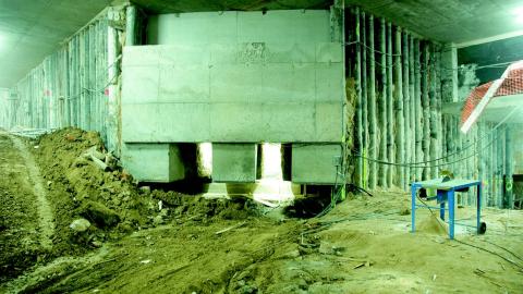 Recalce de cimentación existente Recalce de la cimentación existente