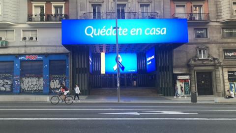Confinamiento Gran Vía Gran Vía confinamiento