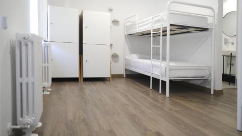 Albergue El Escorial habitación con litera