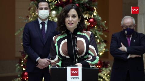 Inauguración Belen Casa Real de Correos 2 de diciembre de 2020