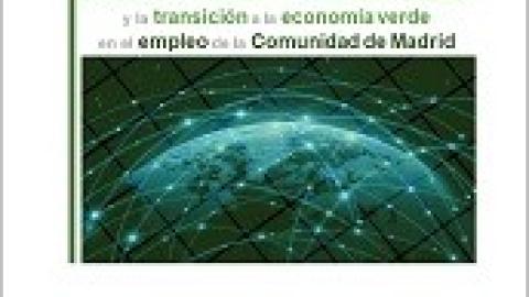 semiesfera verde con arcos brillantescon nodos en intersección fondo oscuro