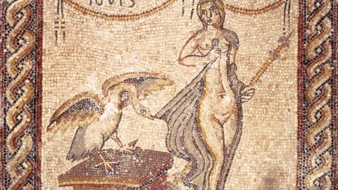 Mosaico de Leda