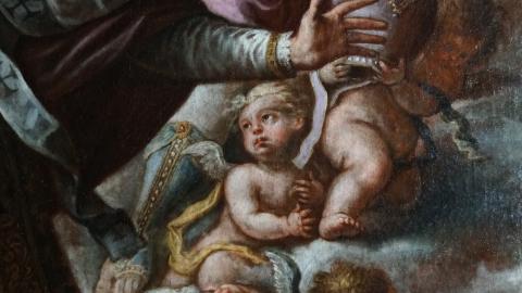 Retablo de San Nicolás de Bari tras la restauración retablo san nicolás de bari restauración